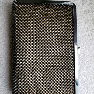 Beaded clutch purse
